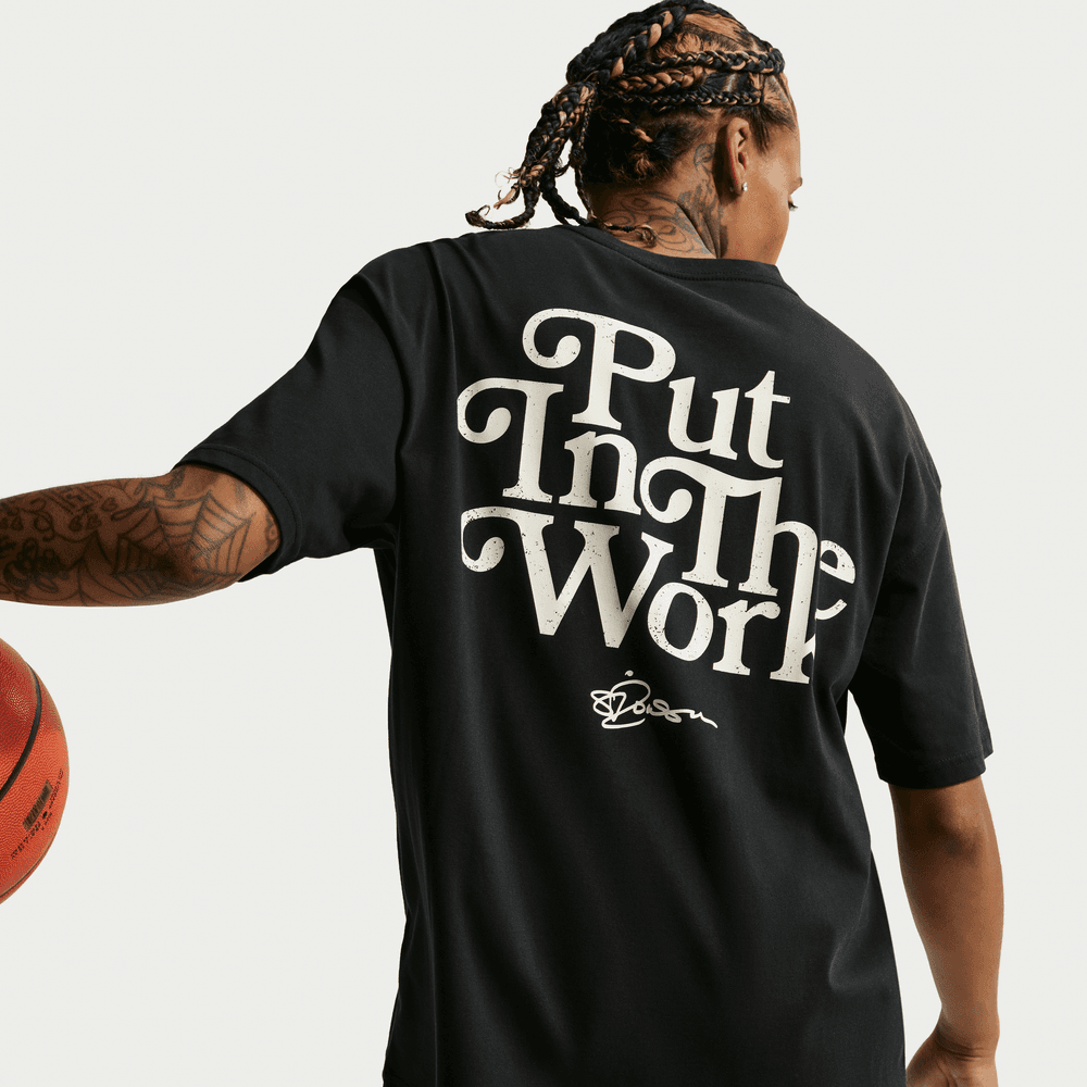 Sabrina Ionescu Sabrina "Put In Work" Nike Dri-FIT Basketball T-Shirt 'Black'