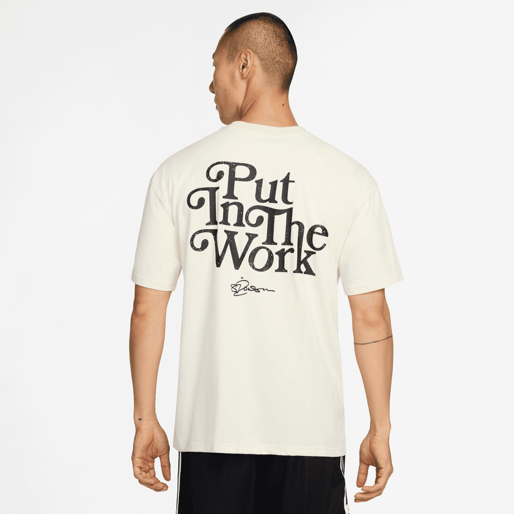 Sabrina Ionescu Sabrina "Put In Work" Nike Dri-FIT Basketball T-Shirt 'Coconut Milk'