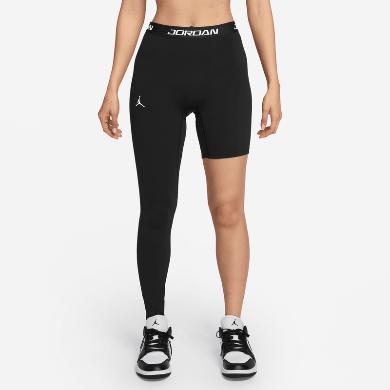 Jordan Sport Women's High-Rise Single-Leg Basketball Tights (Right) 'Black/White'