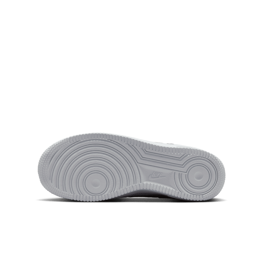 Nike Air Force 1 Big Kids' Shoes (GS) 'White/Rattan'