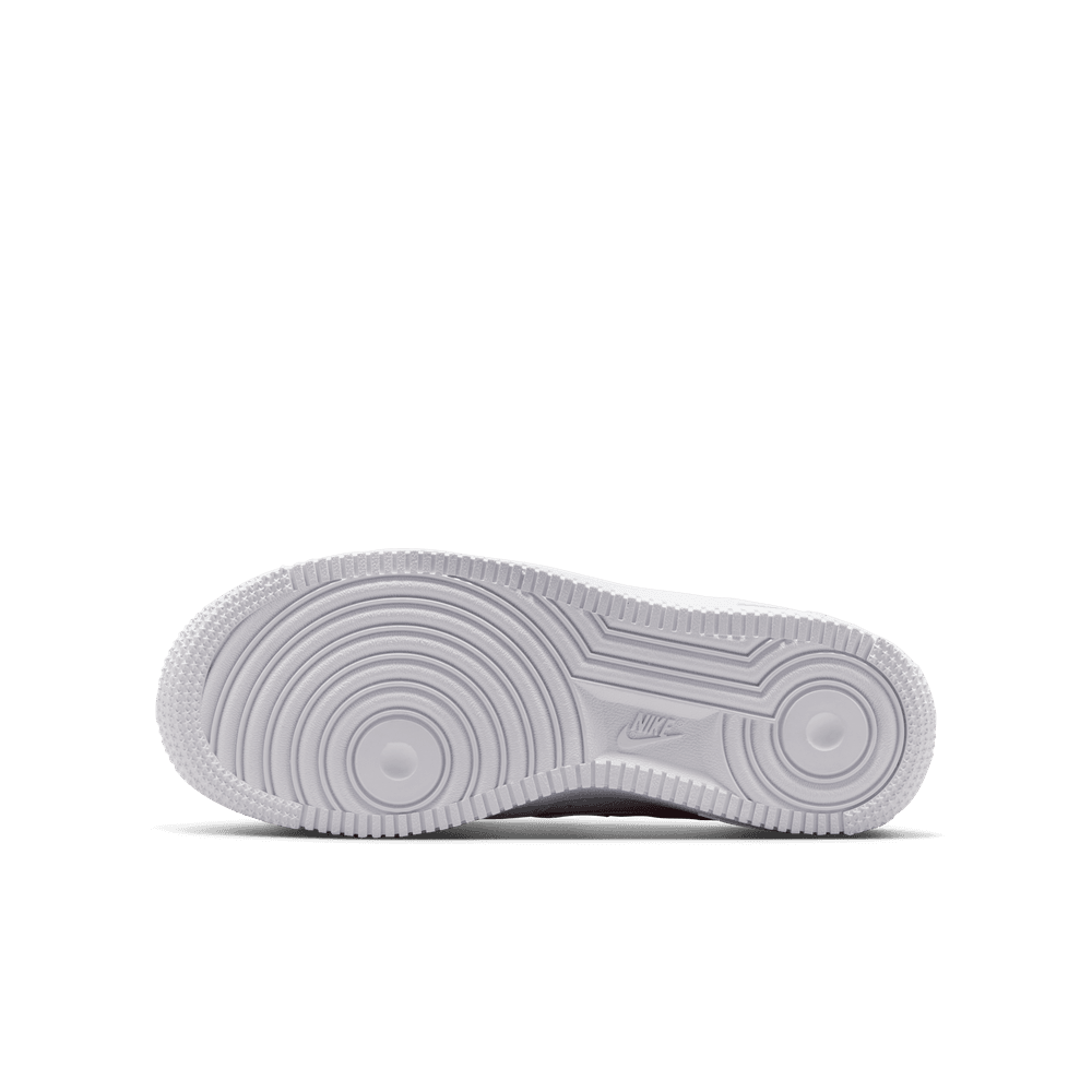 Nike Air Force 1 Big Kids' Shoes (GS) 'White/Magenta'