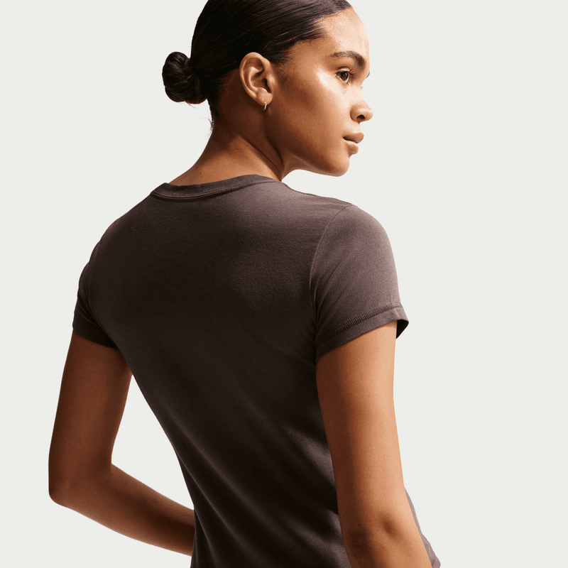 Nike Sportswear Women's Cropped T-Shirt 'Baroque Brown'