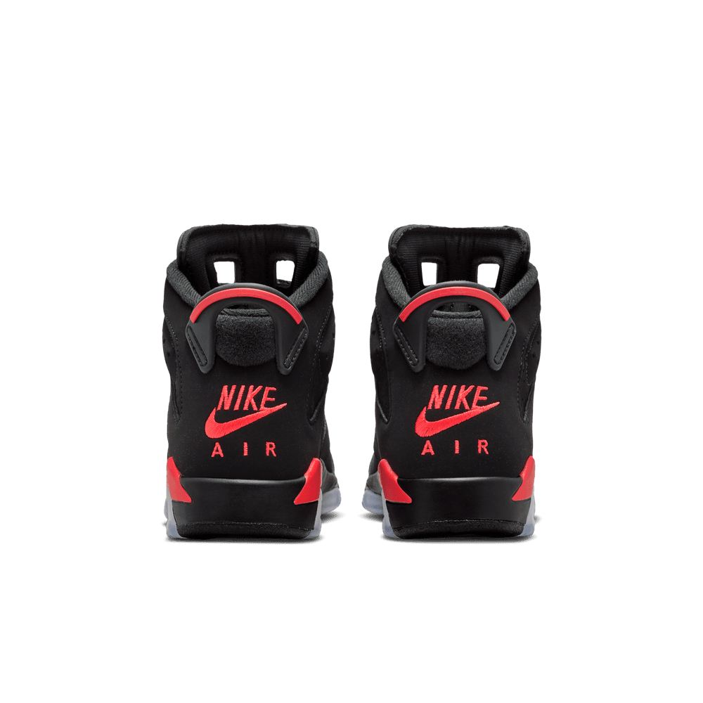 Air Jordan 6 Retro "Infrared" Big Kids' Shoes (GS) 'Black/Crimson'