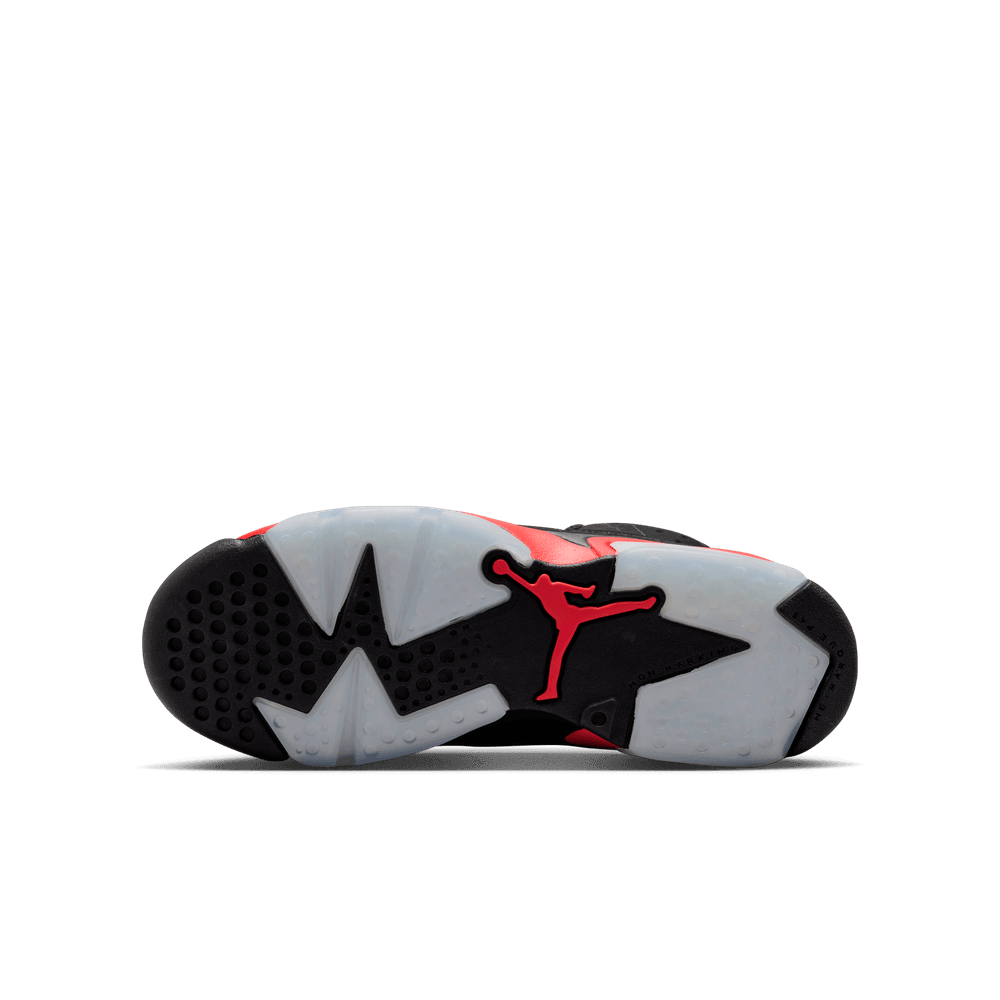 Air Jordan 6 Retro "Infrared" Big Kids' Shoes (GS) 'Black/Crimson'
