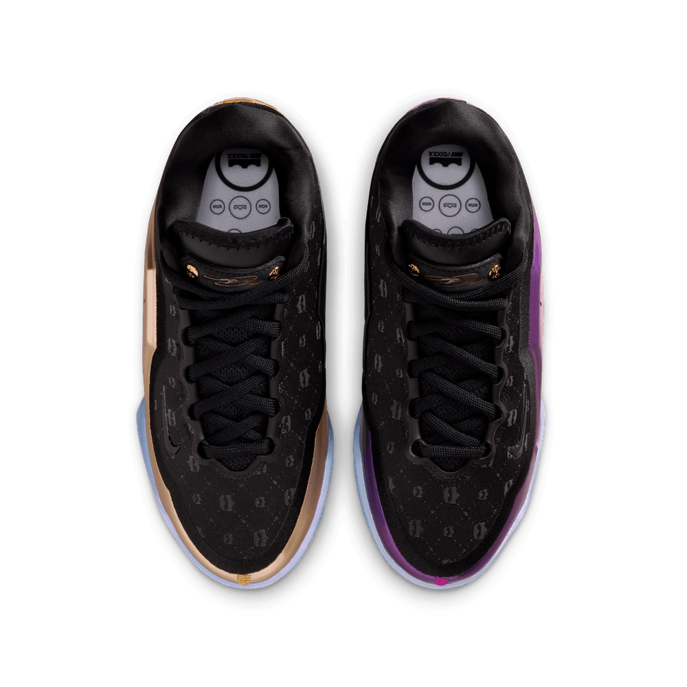 LeBron James LeBron XXIII "Chosen One" Big Kids' Basketball Shoes (GS) 'Black/Gold'