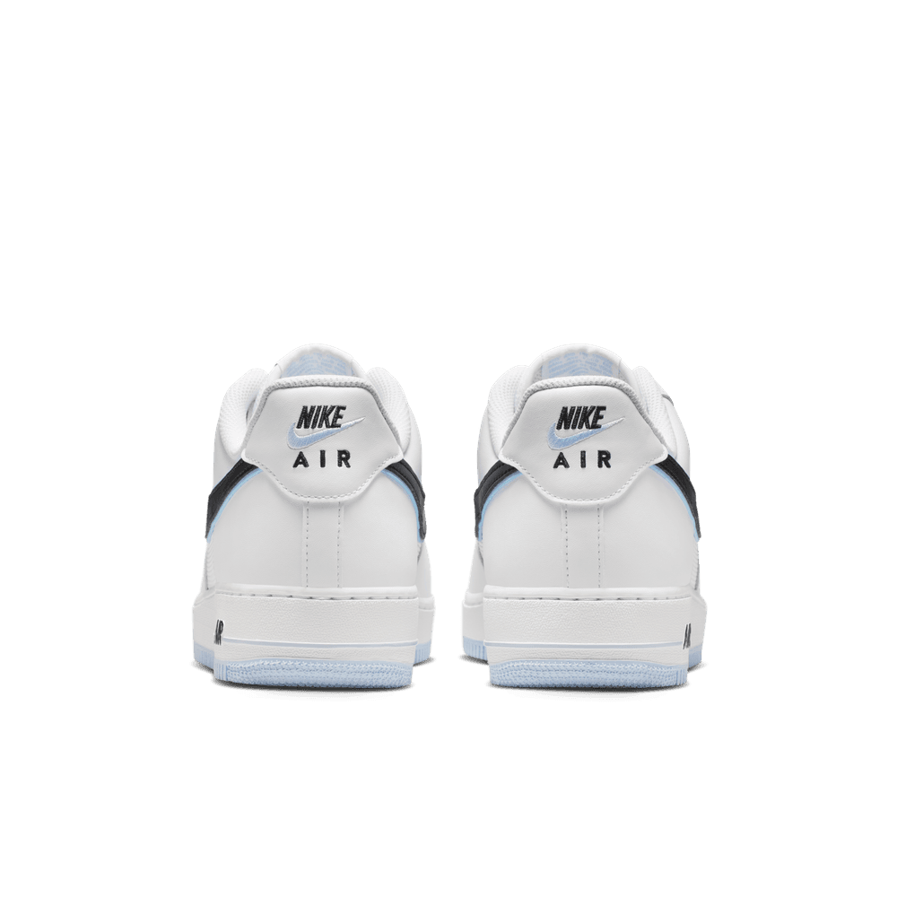 Nike Air Force 1 '07 Men's Shoes 'White/Black/Hydrogen Blue'