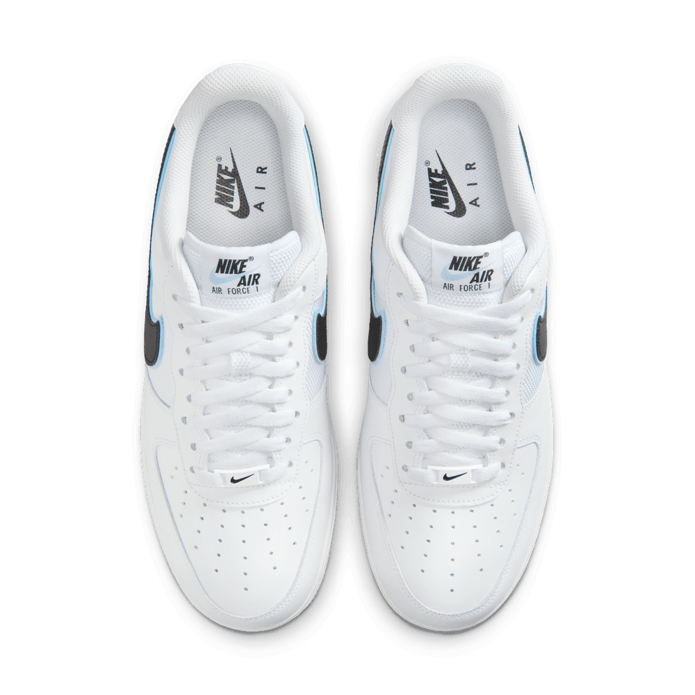 Nike Air Force 1 '07 Men's Shoes 'White/Black/Hydrogen Blue'