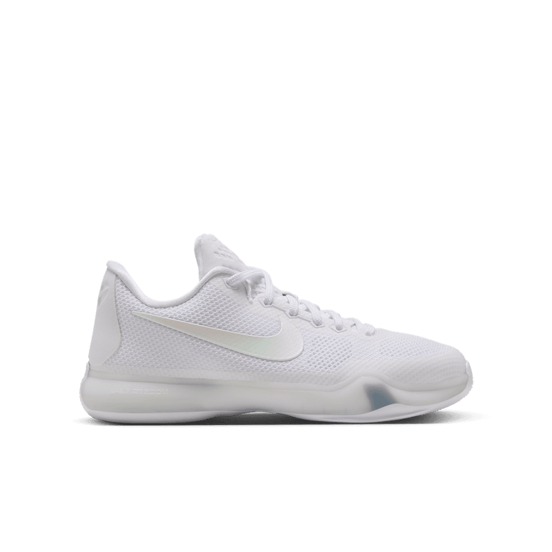 Kobe Bryant Kobe 10 Protro "Halo" Big Kids' Shoes (GS) 'White'