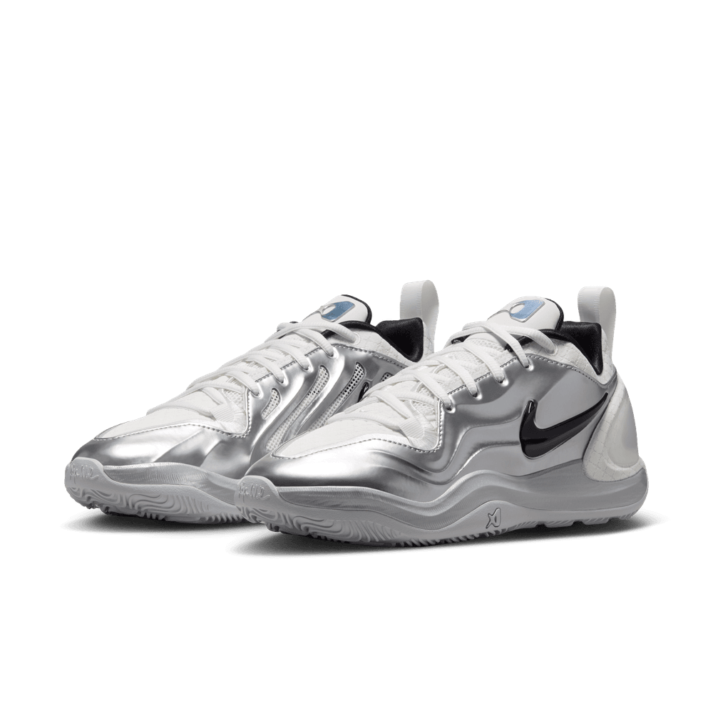 A'Two "Mirrored" A'ja Wilson Basketball Shoes 'White/Silver'