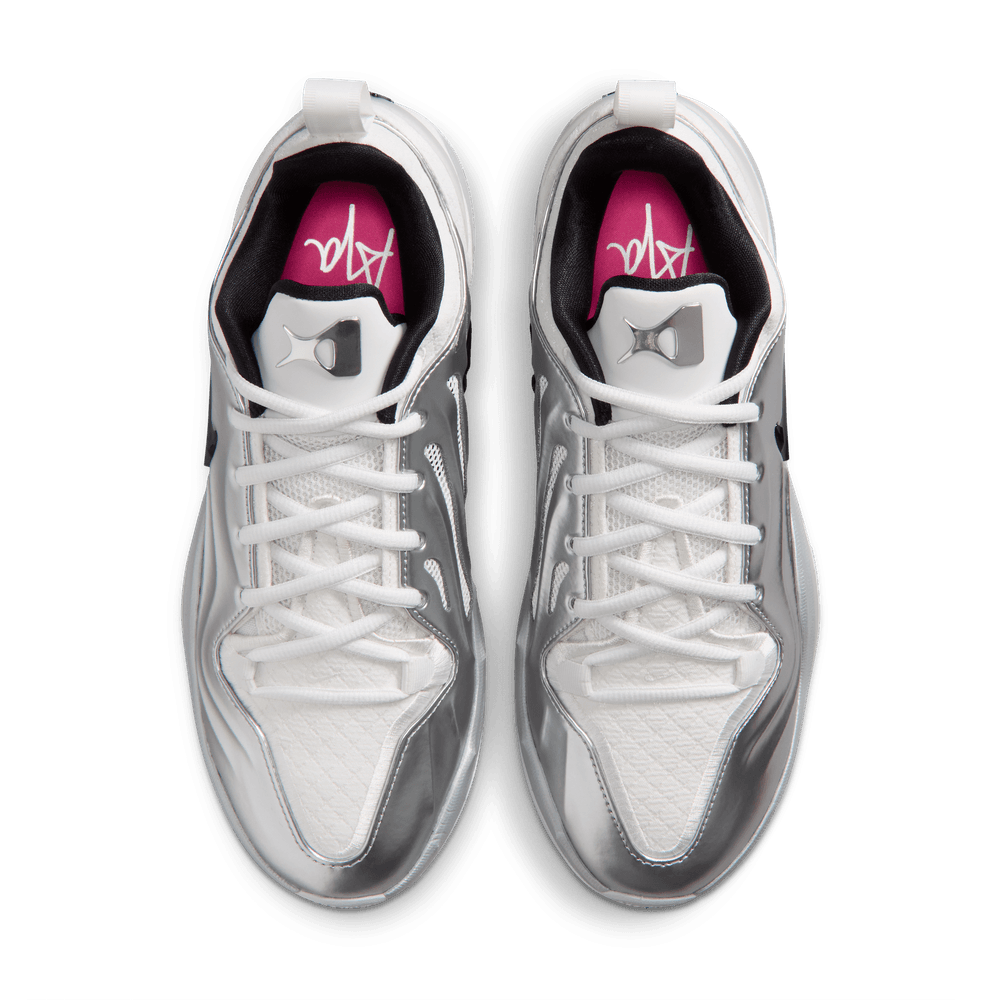 A'Two "Mirrored" A'ja Wilson Basketball Shoes 'White/Silver'