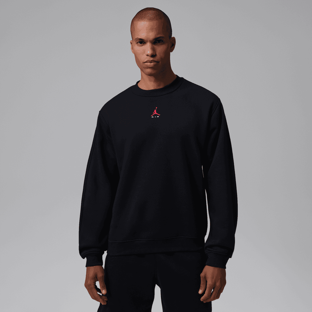 Jordan Brooklyn Men's Crew-Neck Sweatshirt 'Black'