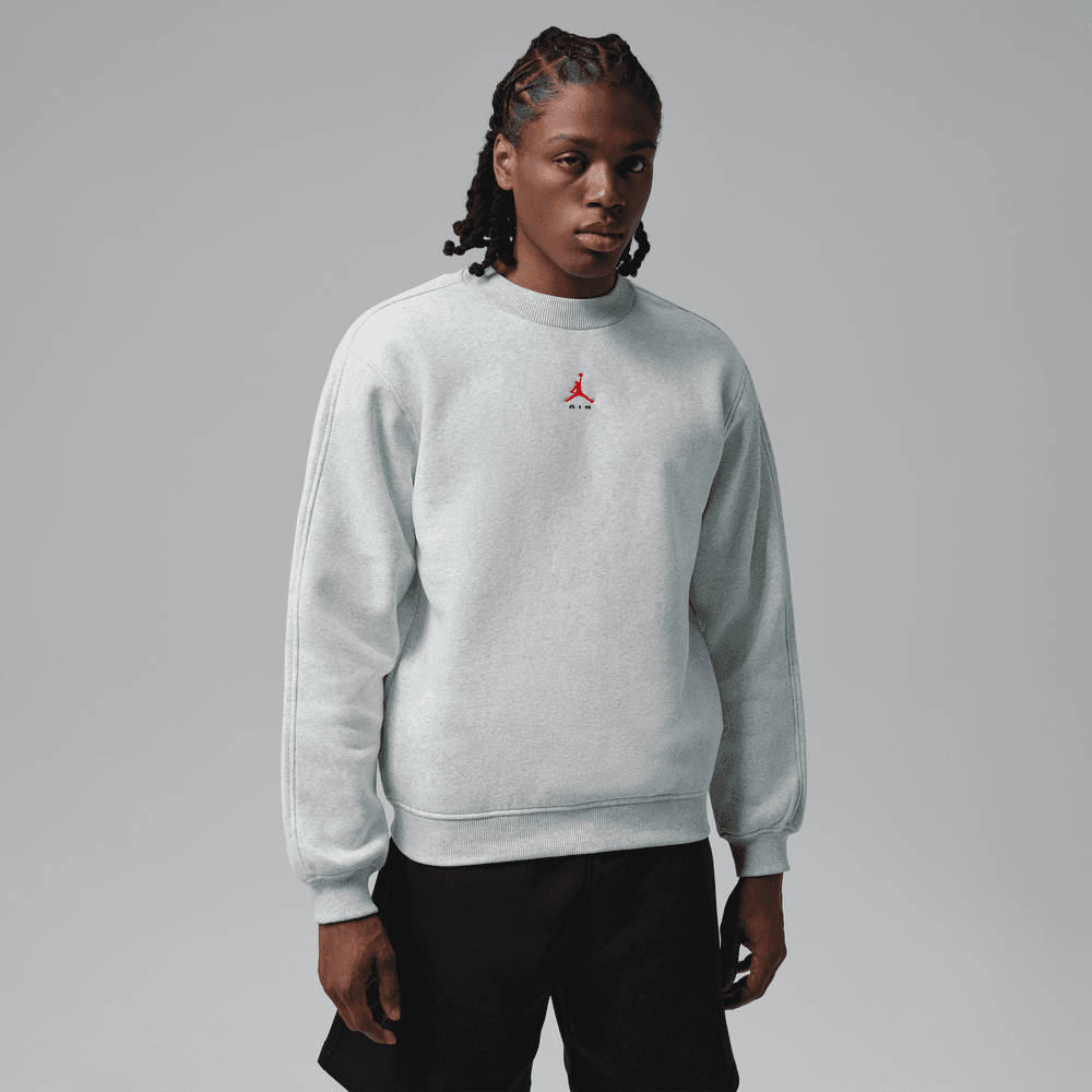Jordan Brooklyn Men's Crew-Neck Sweatshirt 'Neutral Grey'