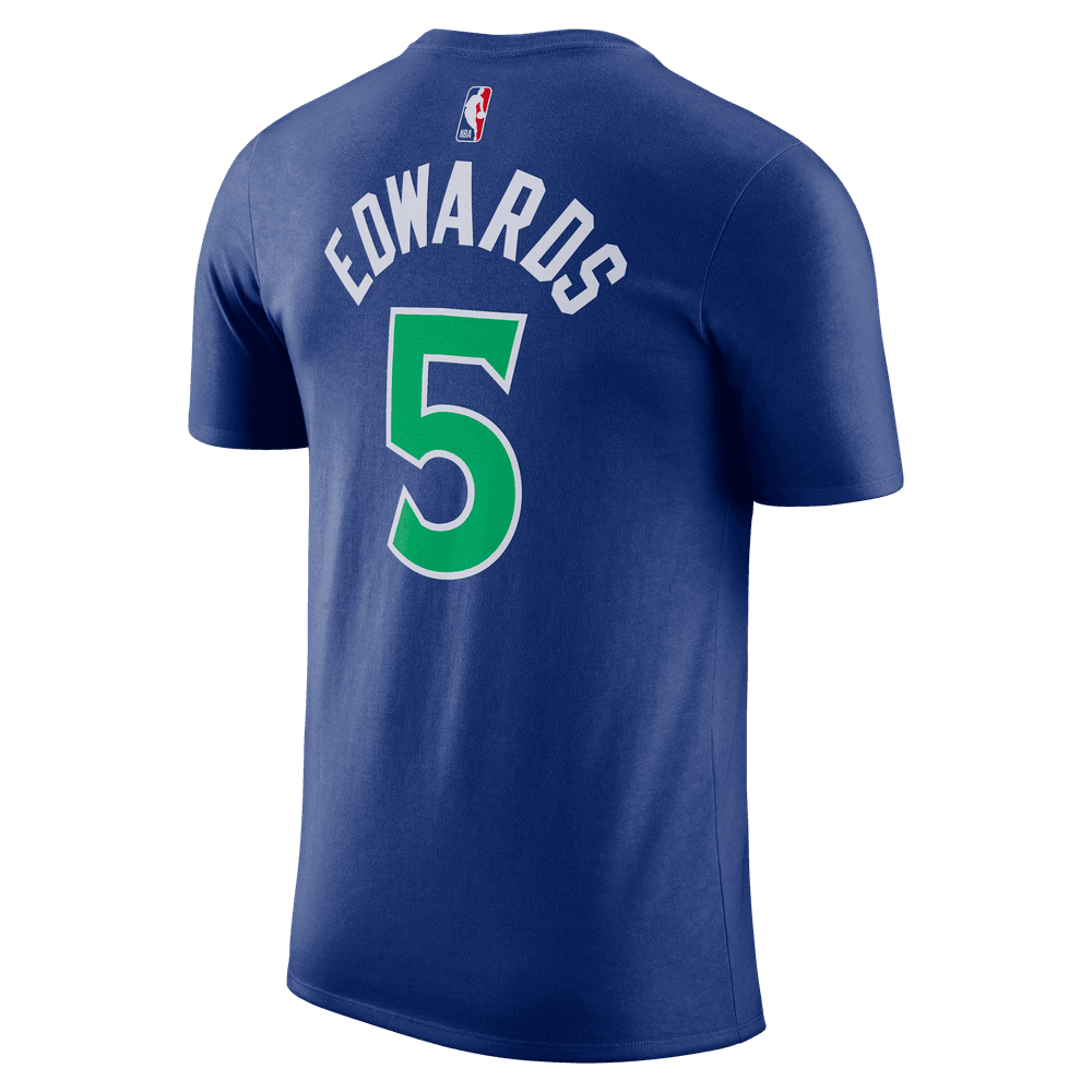 Anthony Edwards Minnesota Timberwolves Men's NBA Essential T-Shirt 'Rush Blue'