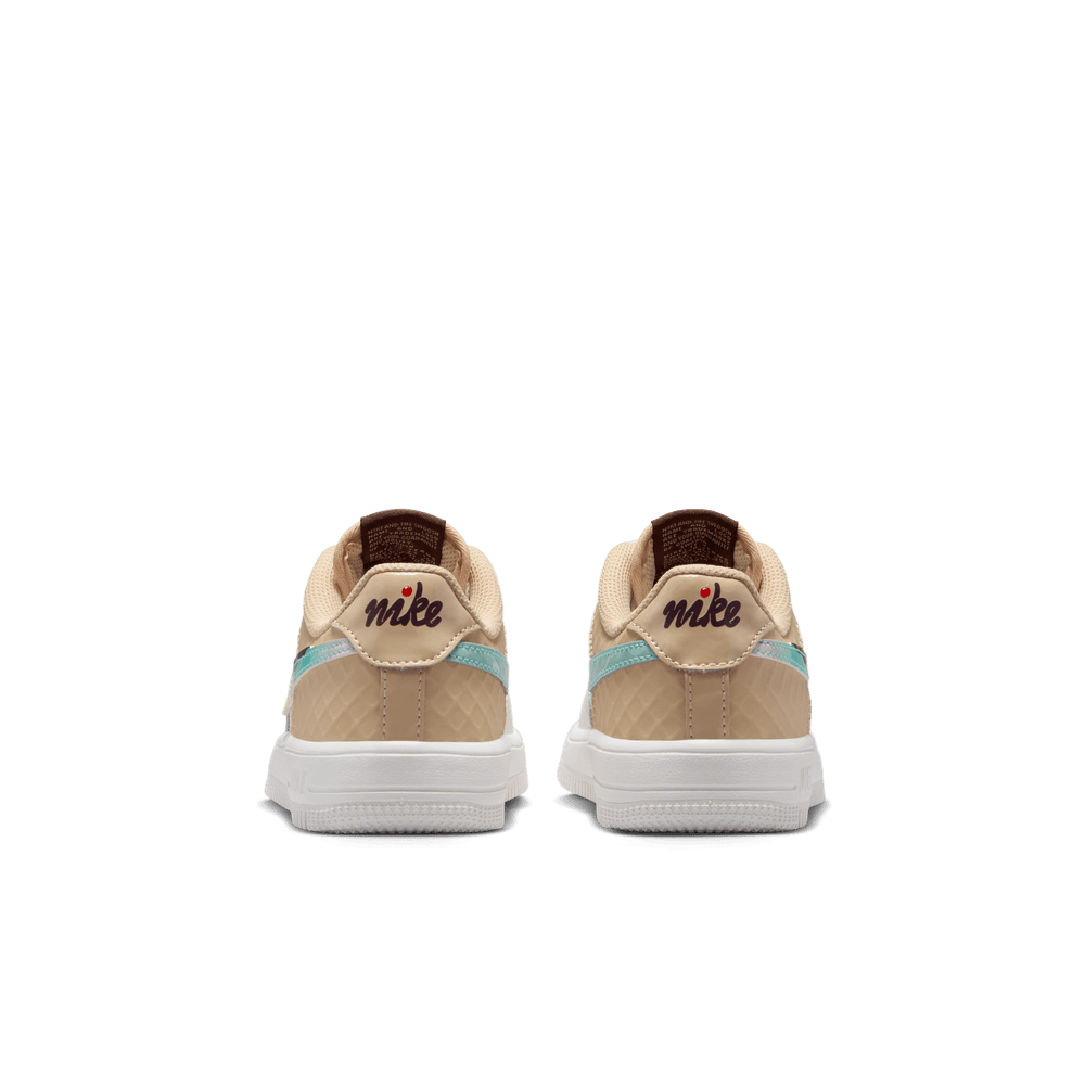 Nike Force 1 Low Little Kids' Shoes (PS) 'Sail/Multi/Sesame'