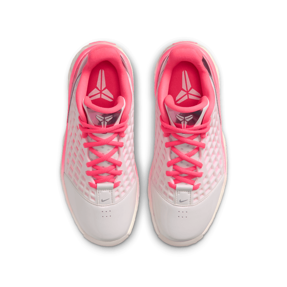 Kobe Bryant Kobe 3 Low Protro Big Kids' Basketball Shoes (GS) 'Sail/Silver/Hot Punch'