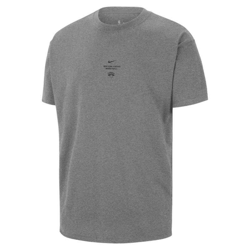 New York Knicks Nike Club Men's T-Shirt 'Grey Heather'