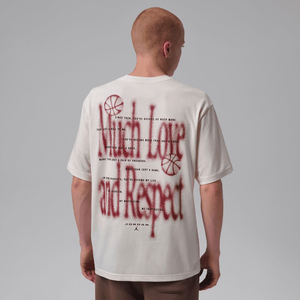 Jordan Brooklyn Men's T-Shirt 'Soft Pearl'