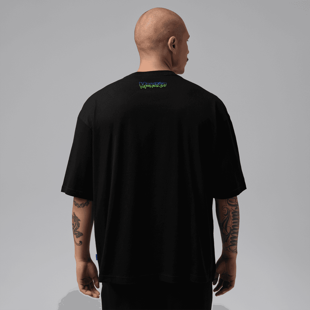 Jordan Sport Space Jam Men's Crew-Neck T-Shirt 'Black'