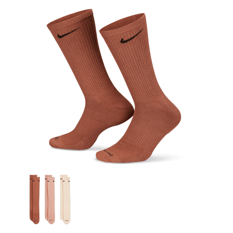 Nike Everyday Plus Cushioned Training Crew Socks (3 Pairs) 'Multi Color'