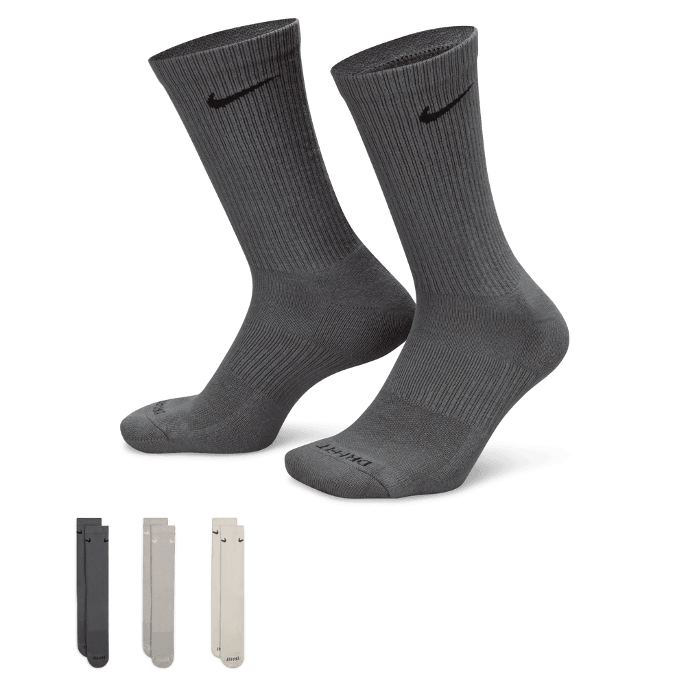 Nike Everyday Plus Cushioned Training Crew Socks (3 Pairs) 'Multi Color'