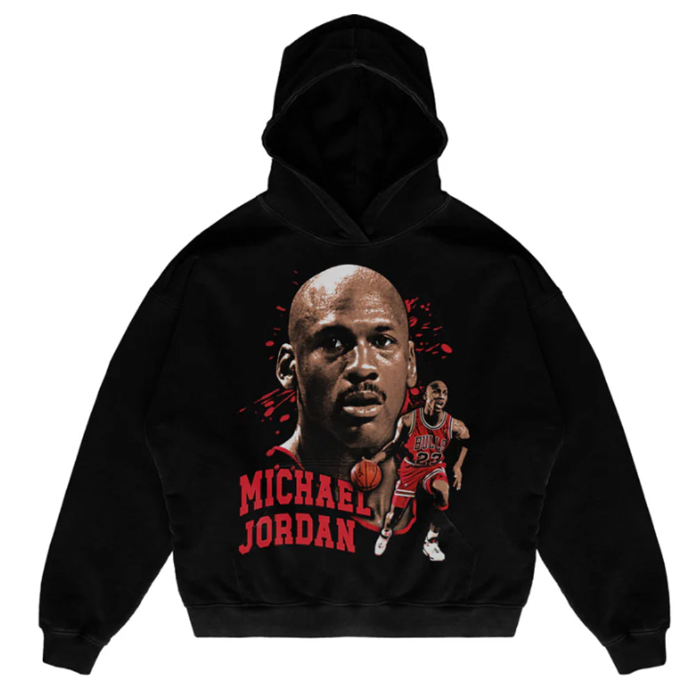Athentiq Michael Jordan Hoodie 'Black'