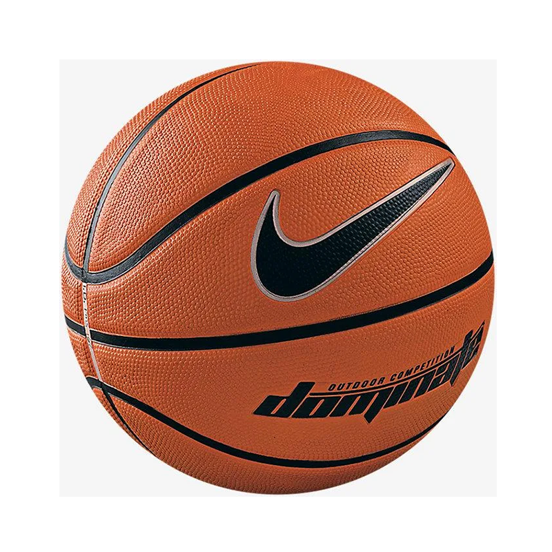 DOMINATE (6) - AMBER/BLACK Size 6 basketball