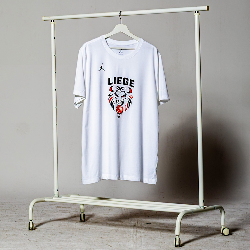 Jordan Liège Basketball Youth T-Shirt  'White'