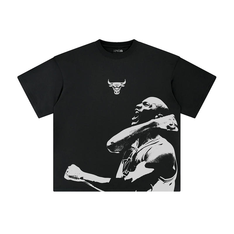 Athentiq Michael Jordan 'Chicago' T-Shirt 'Black'