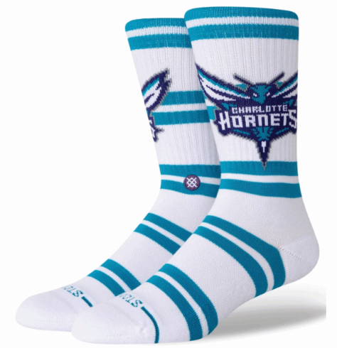 Stance Prep Charlotte Hornets Socks 'Teal'