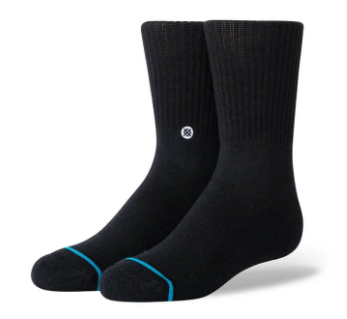 Stance Icon Kids Crew Socks 3 Pack 'Black'