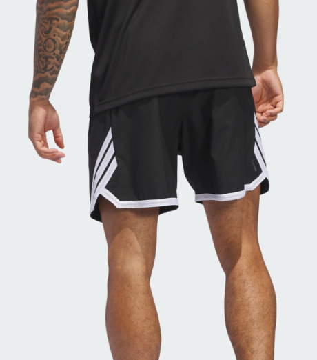 Adidas Basketball Crazylite Short 'Black/White'