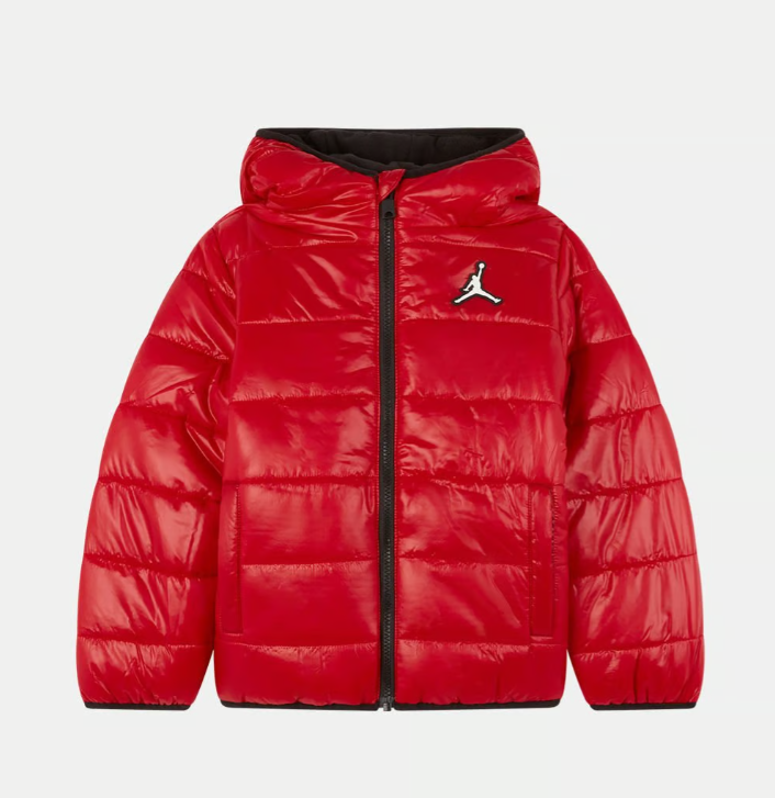 Jordan Brand Down Little Kids Jacket 'Red'