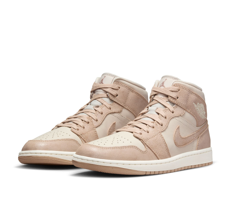 Air Jordan 1 Mid SE Women's Shoes 'Brown/Sail'