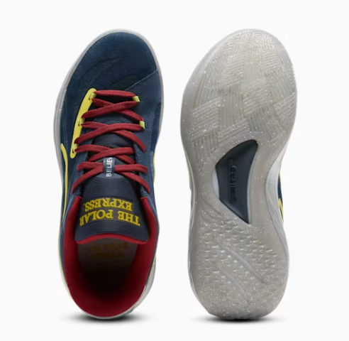 Puma All-Pro Nitro Polar Express 'Club Navy/Intense Red/Golden Fog'