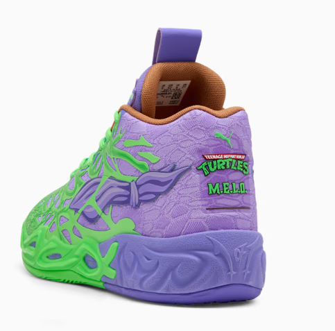 Puma MB.04 TMNT R&D 'Fluro Green/Red/Dark Amethyst'