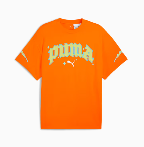 Pumaz Hoops x Rick and Morty Tee II 'Rickie Orange'