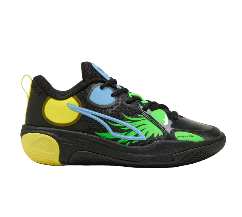 Puma MB World 01 JR 'Black/Lemon Crush'