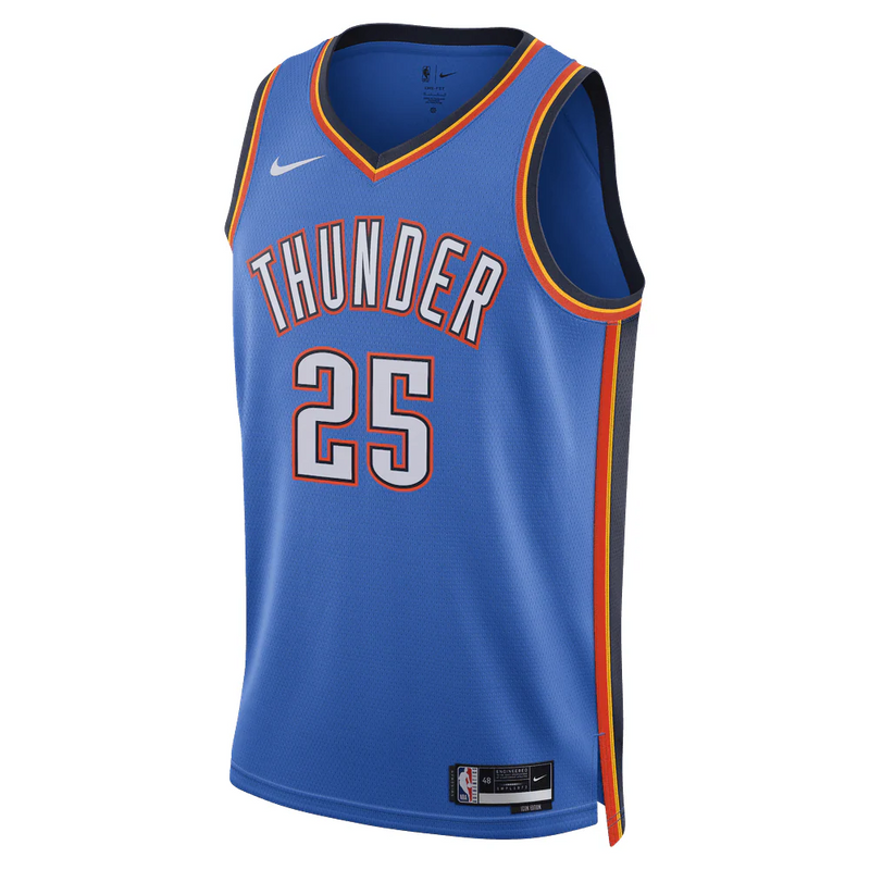 Kids Ajay Mitchell NBA Oklahoma City Thunder Icon Edition Jersey 'Blue'