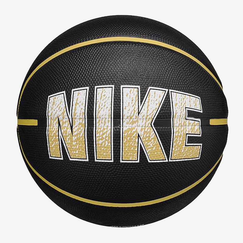 NIKE EVERYDAY PLAYGROUND 8P GRAPHIC DEFLATED BLACK/INFINITE GOLD/WHITE/INFINITE GOLD Size 7 Basketball