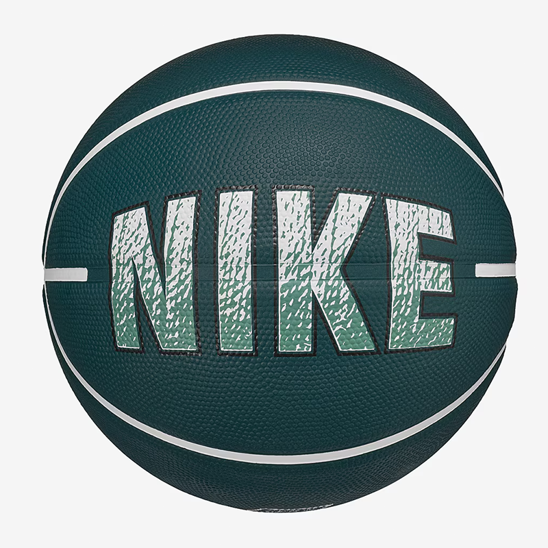 NIKE EVERYDAY PLAYGROUND 8P GRAPHIC DEFLATED DEEP JUNGLE/WHITE/WHITE/BICOASTAL Size 7 Basketball