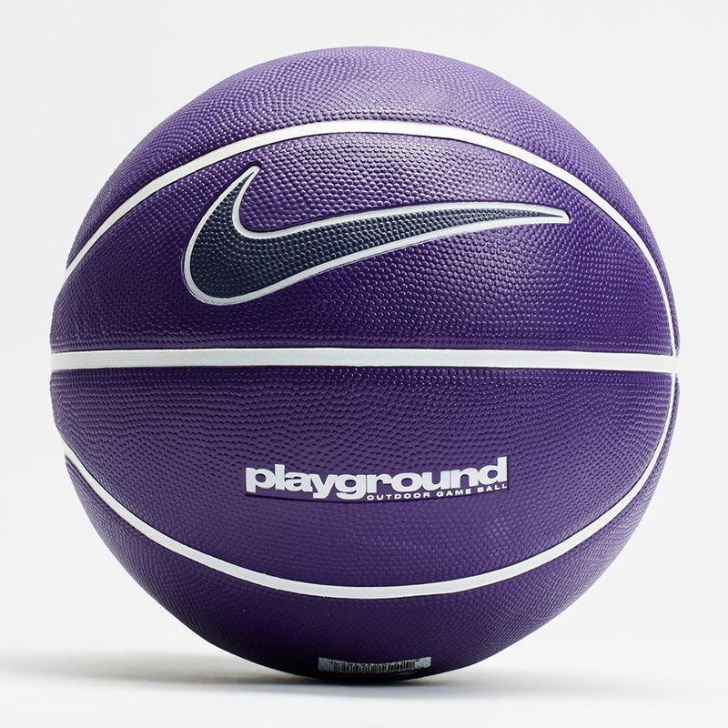 NIKE EVERYDAY PLAYGROUND 8P GRAPHIC DEFLATED FIELD PURPLE/WHITE/WHITE/PURPLE INK Size 7 Basketball