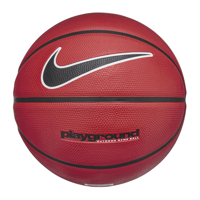 NIKE EVERYDAY PLAYGROUND 8P GRAPHIC DEFLATED UNIVERSITY RED/BLACK/WHITE/BLACK Size 7 Basketball