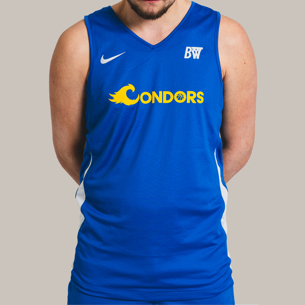 Nike Condors Light weight DRI-FiT Reversible Jersey - Mens 'Royal Blue/White'