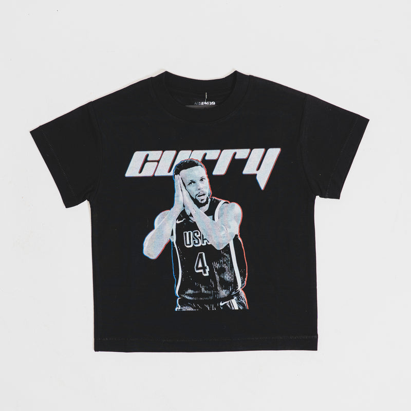 Night Night Kids Tee-Shirt Black - Stephen Curry