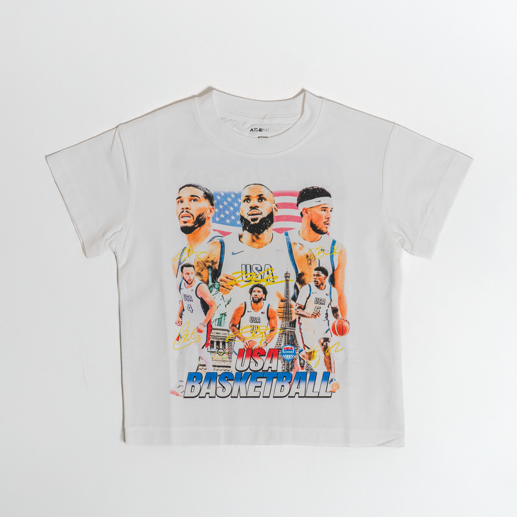 Team USA 1 Kids Tee-Shirt White