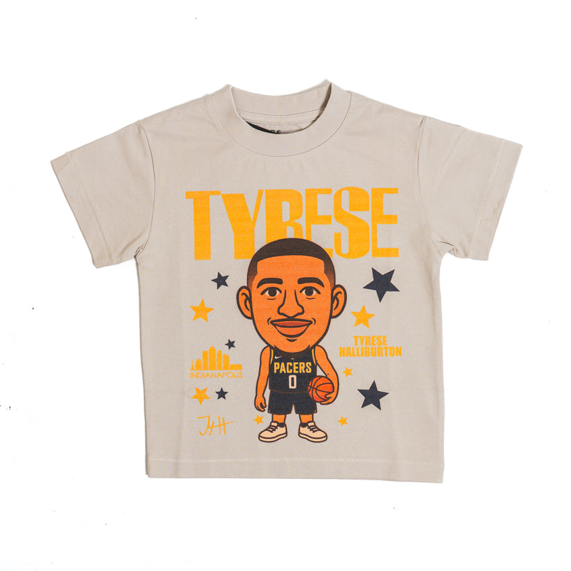 Haliburton Cartoon Kids Tee-Shirt Cream