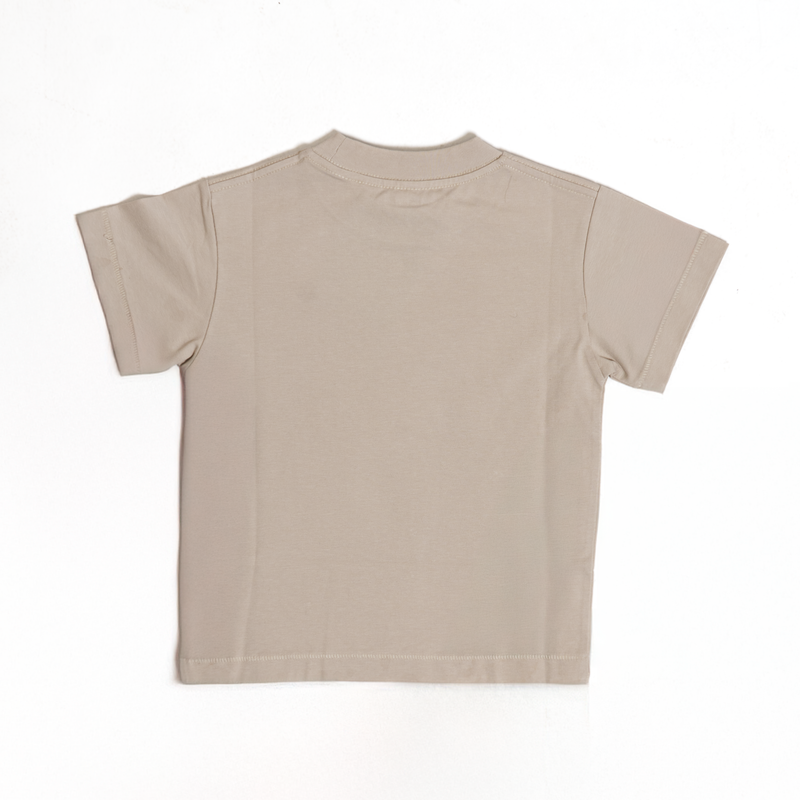 Haliburton Cartoon Kids Tee-Shirt Cream