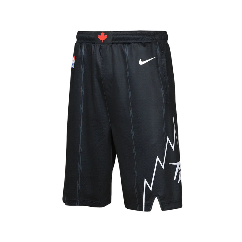 Nike Toronto Raptors City Edition Swingman Kids Short 'Black'