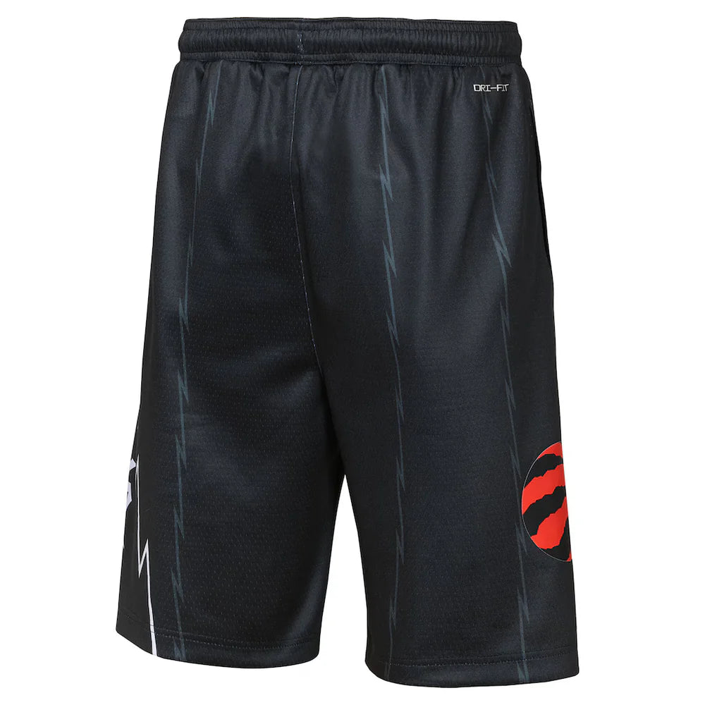 Nike Toronto Raptors City Edition Swingman Kids Short 'Black'