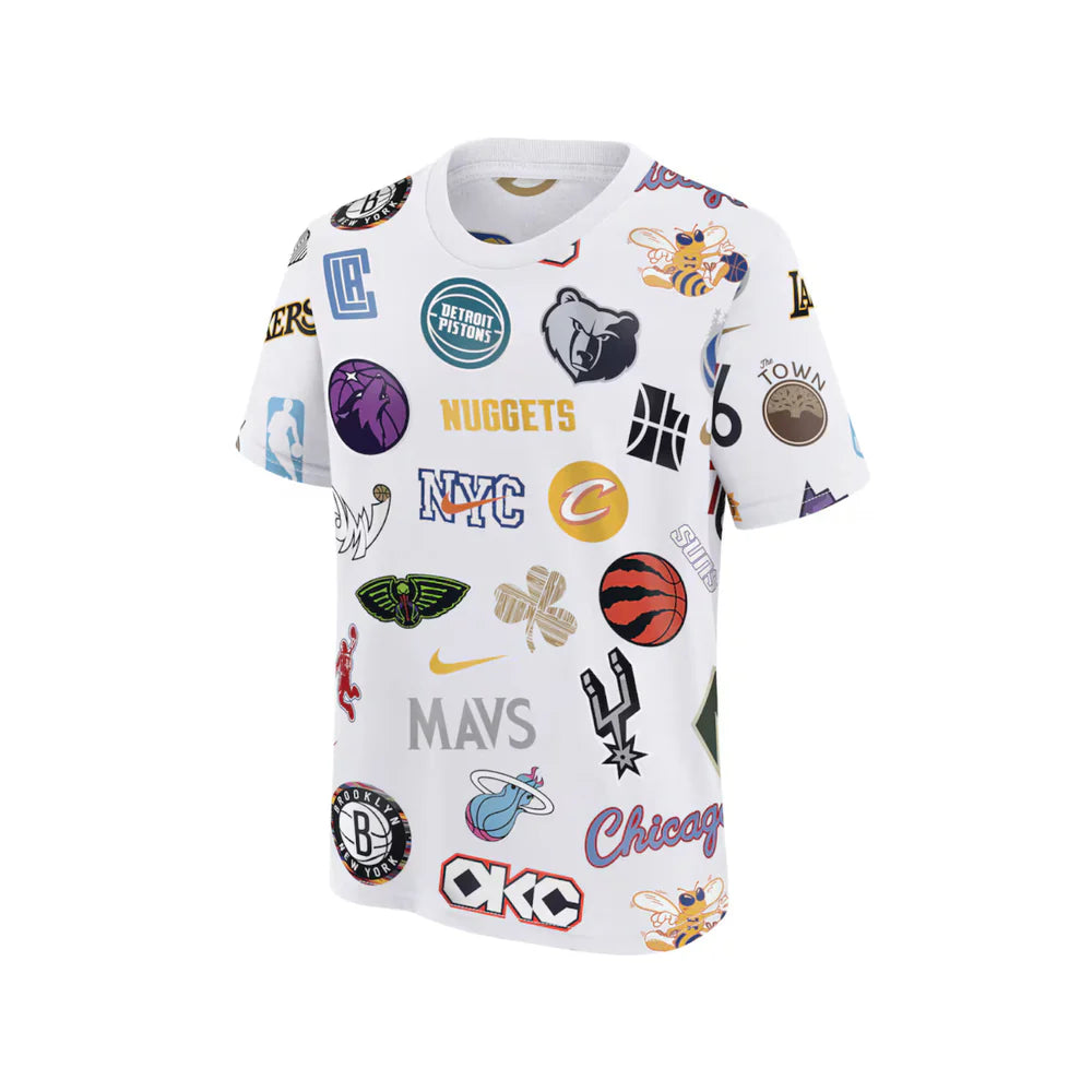 Nike NBA Team 31 Kids T-Shirt 'White'